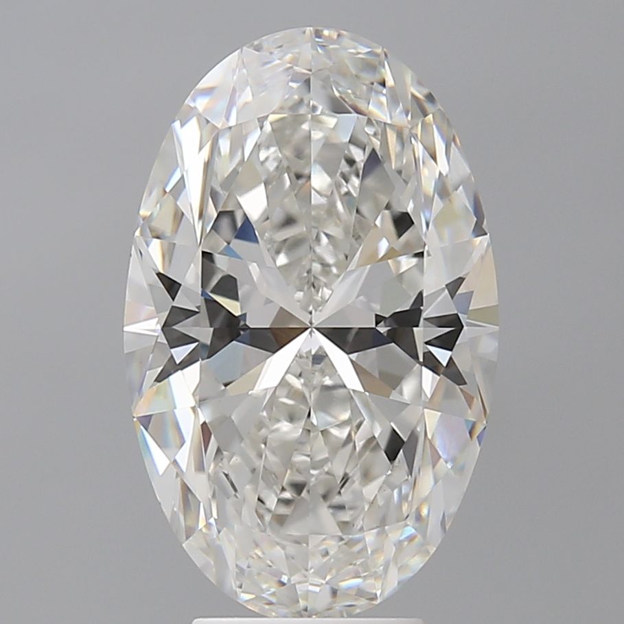 5.61 ct. oval Lab Grown Diamond front image