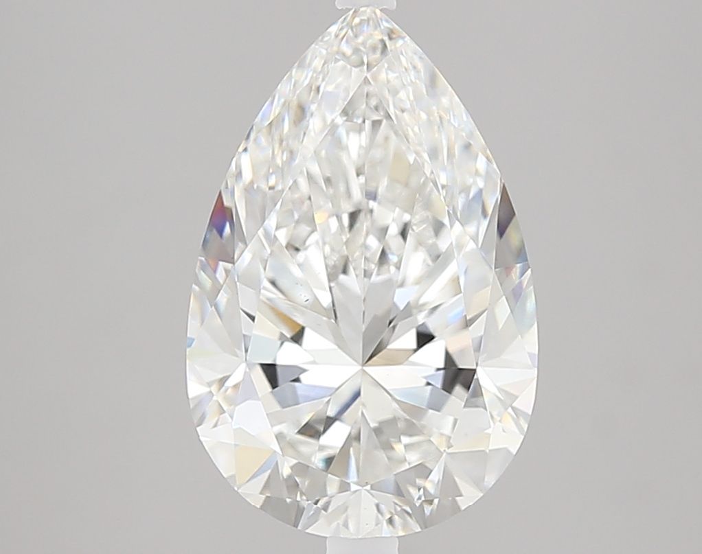 3.70 ct. pear Lab Grown Diamond front image