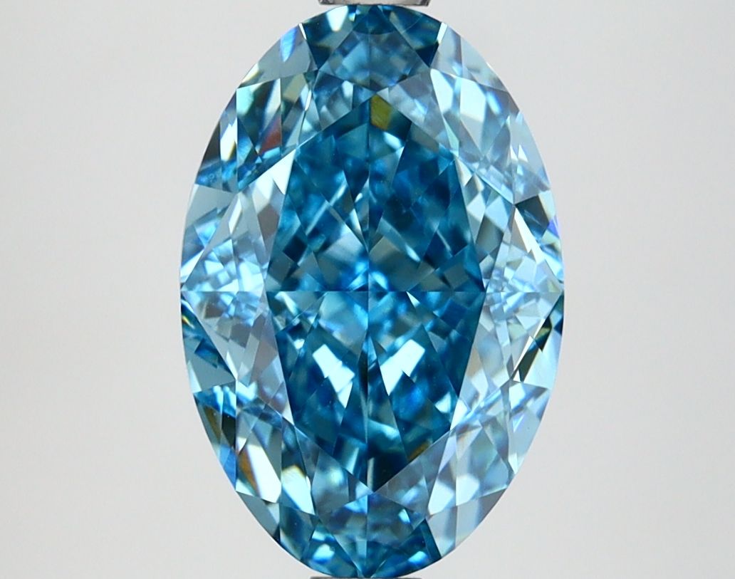 3.08 ct. oval Lab Grown Diamond front image