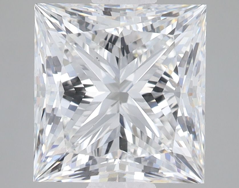 3.10 ct. princess Lab Grown Diamond front image