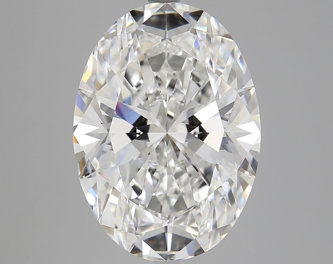 8.04 ct. oval Lab Grown Diamond front image