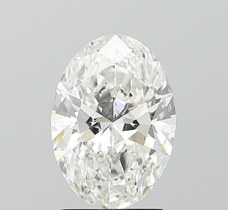2.06 ct. oval Lab Grown Diamond front image