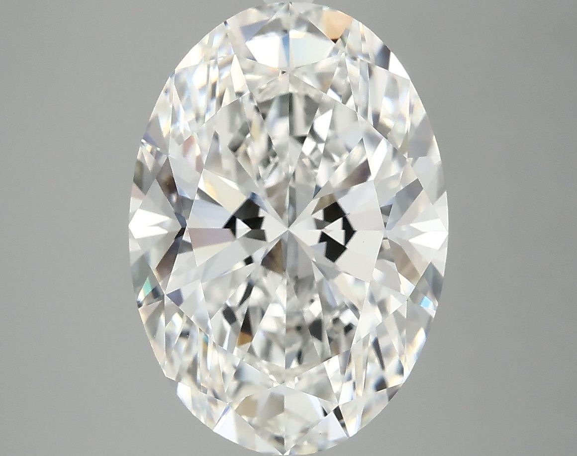 5.01 ct. oval Lab Grown Diamond front image