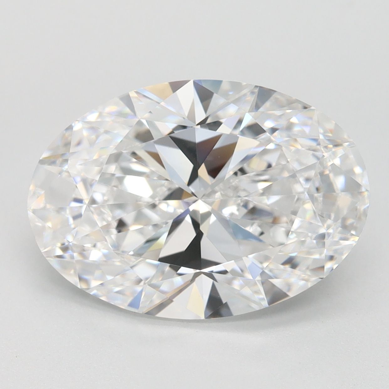 4.03 ct. oval Lab Grown Diamond front image