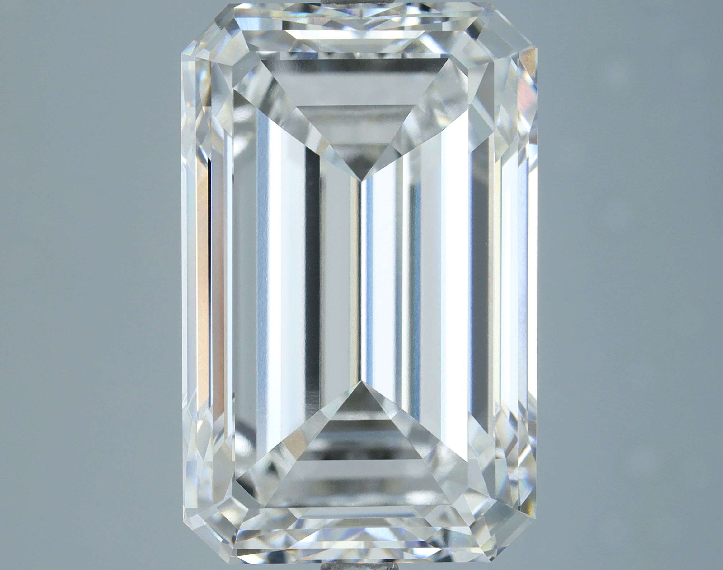 10.01 ct. emerald Lab Grown Diamond front image