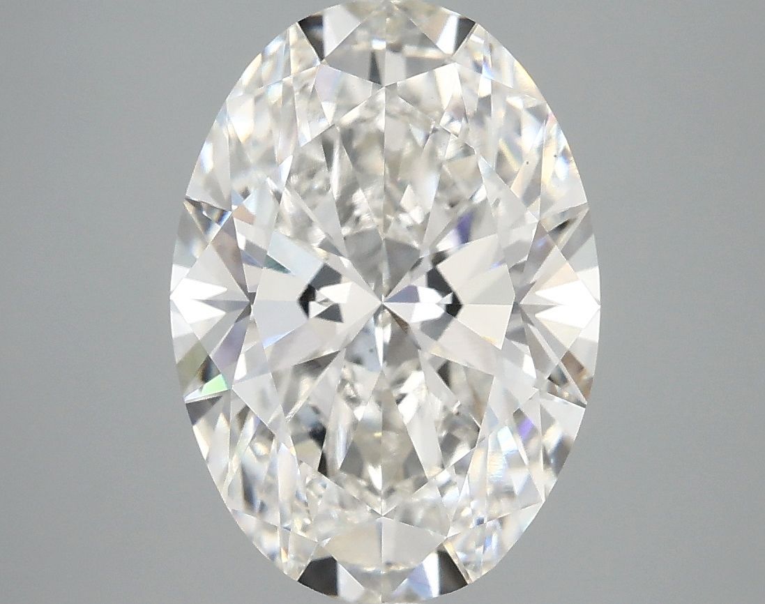 3.96 ct. oval Lab Grown Diamond front image