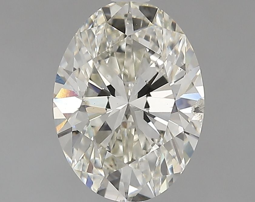 2.01 ct. oval Lab Grown Diamond front image