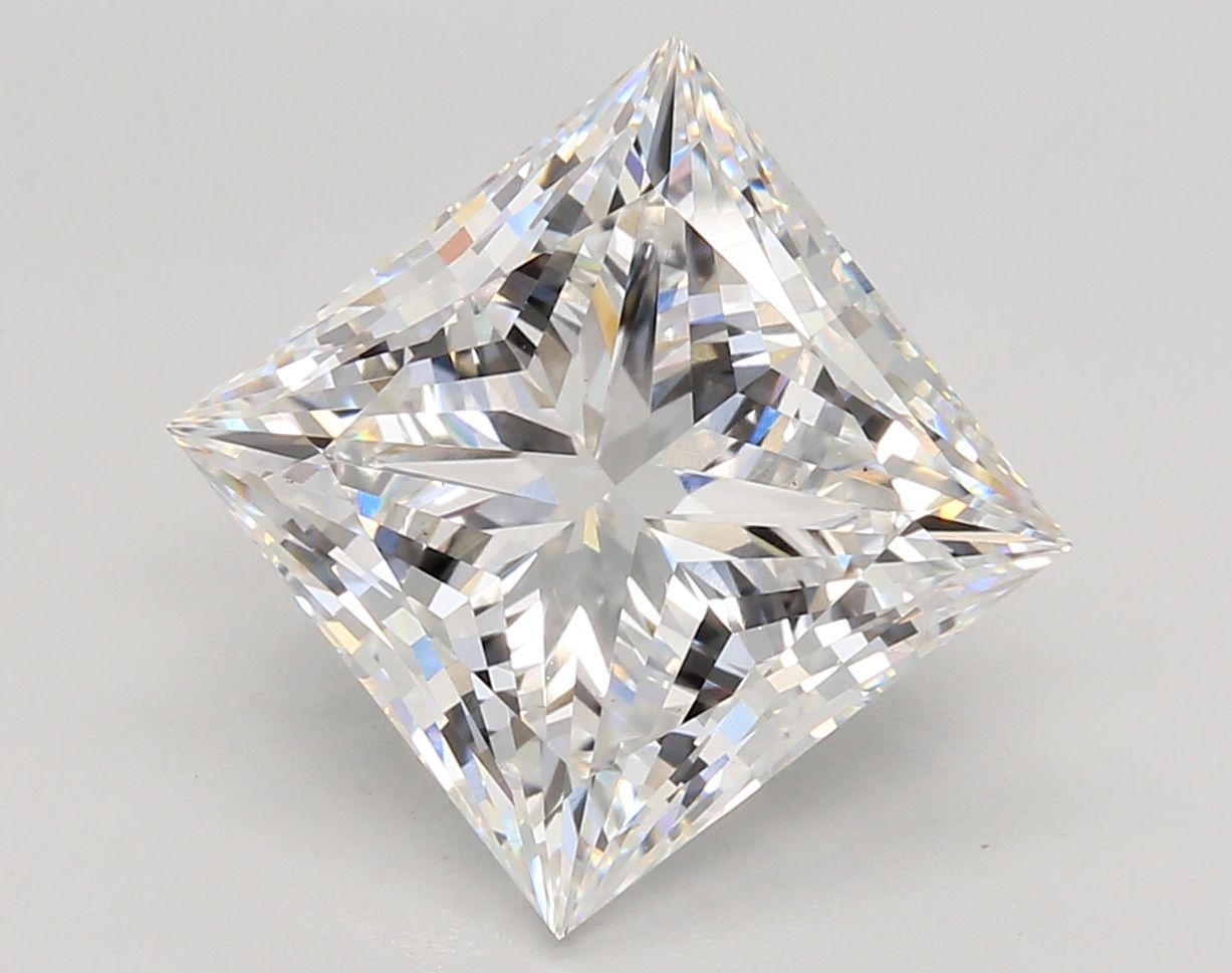 6.03 ct. princess Lab Grown Diamond front image