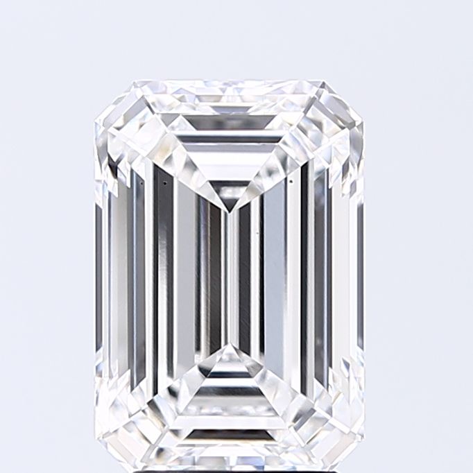 3.03 ct. emerald Lab Grown Diamond front image