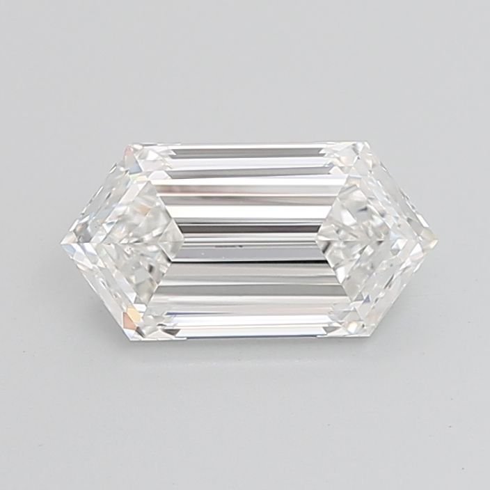 4.07 ct lab-grown Hexagonal Diamond