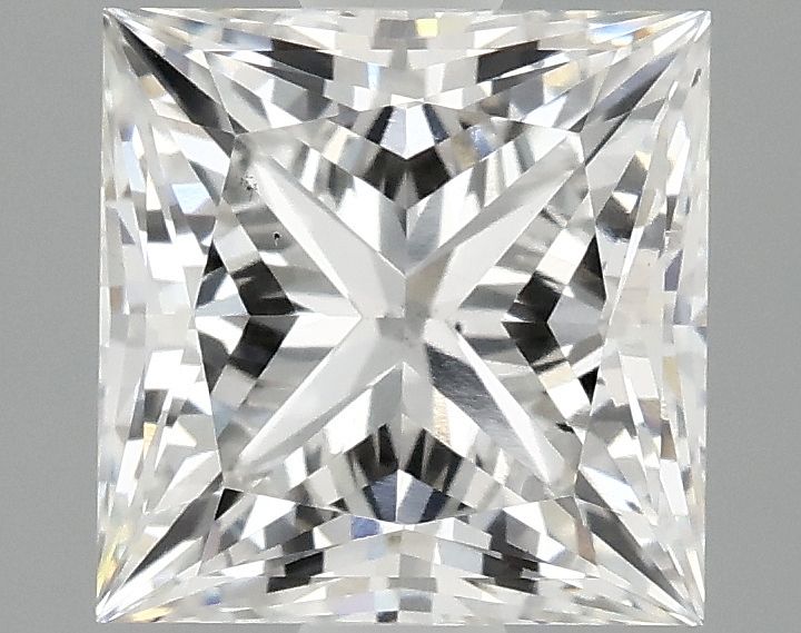 2.10 ct. princess Lab Grown Diamond front image