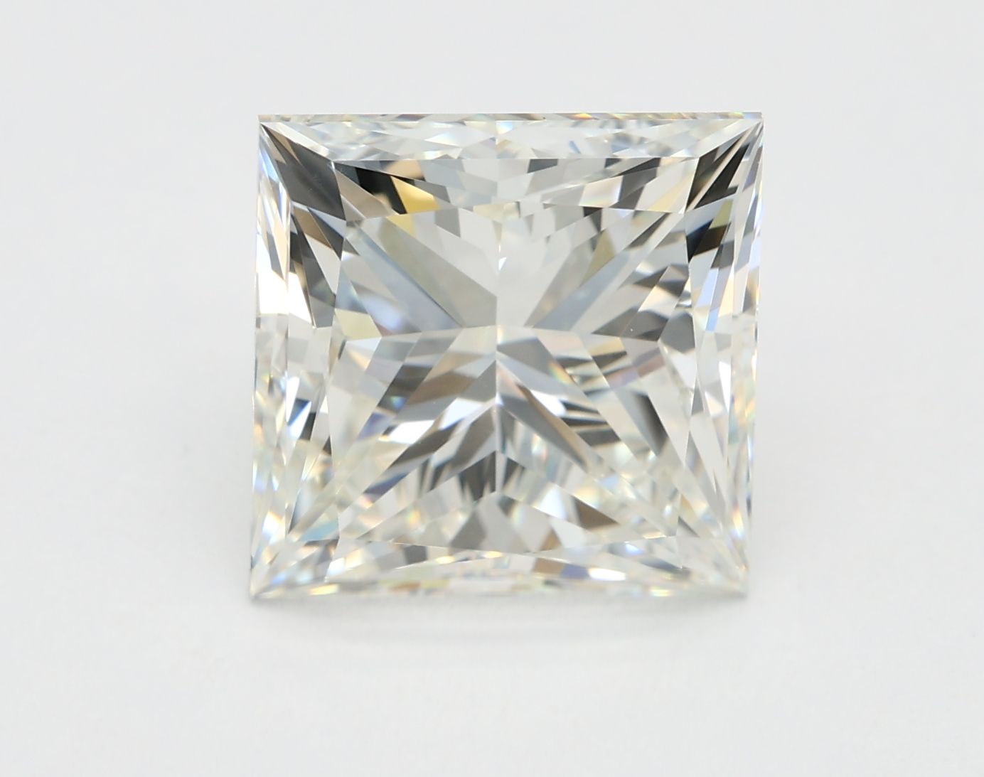 5.02 ct. princess Lab Grown Diamond front image
