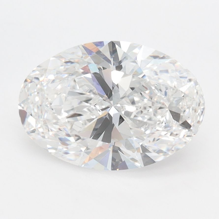 2.10 ct. oval Lab Grown Diamond front image