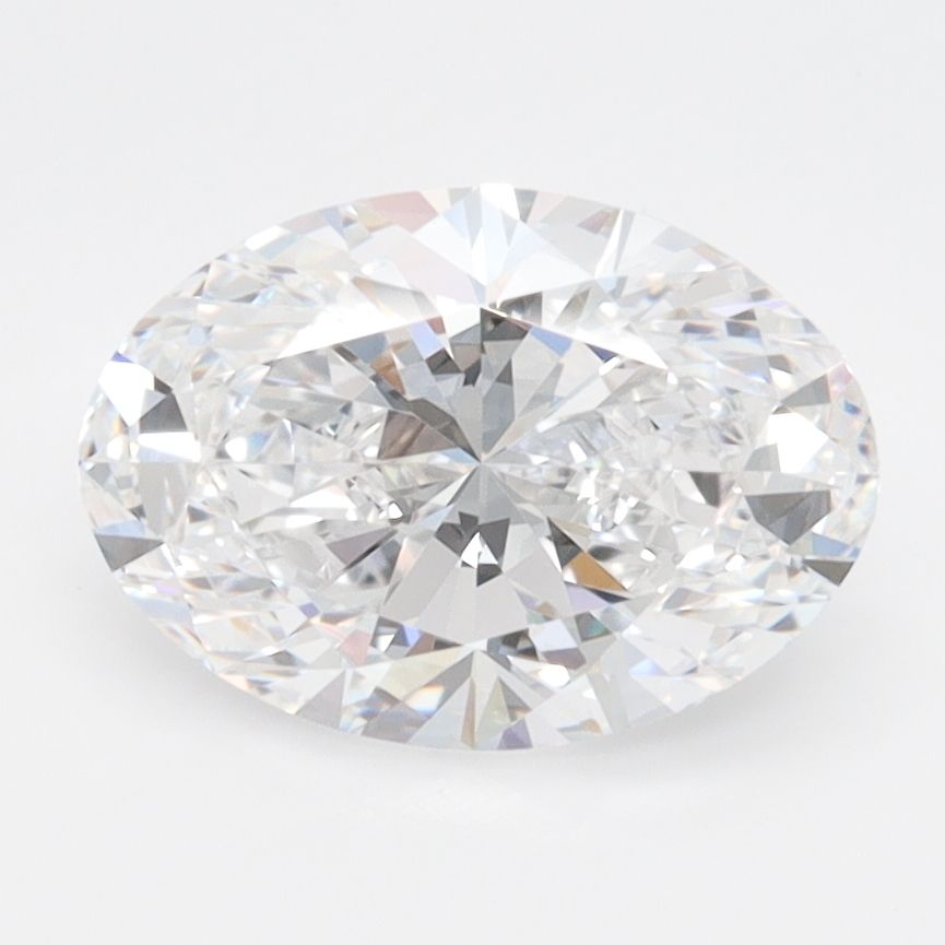 2.07 ct. oval Lab Grown Diamond front image