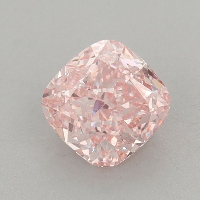 0.94 CT Fancy Vivid Pink CUSHION BRILLIANT