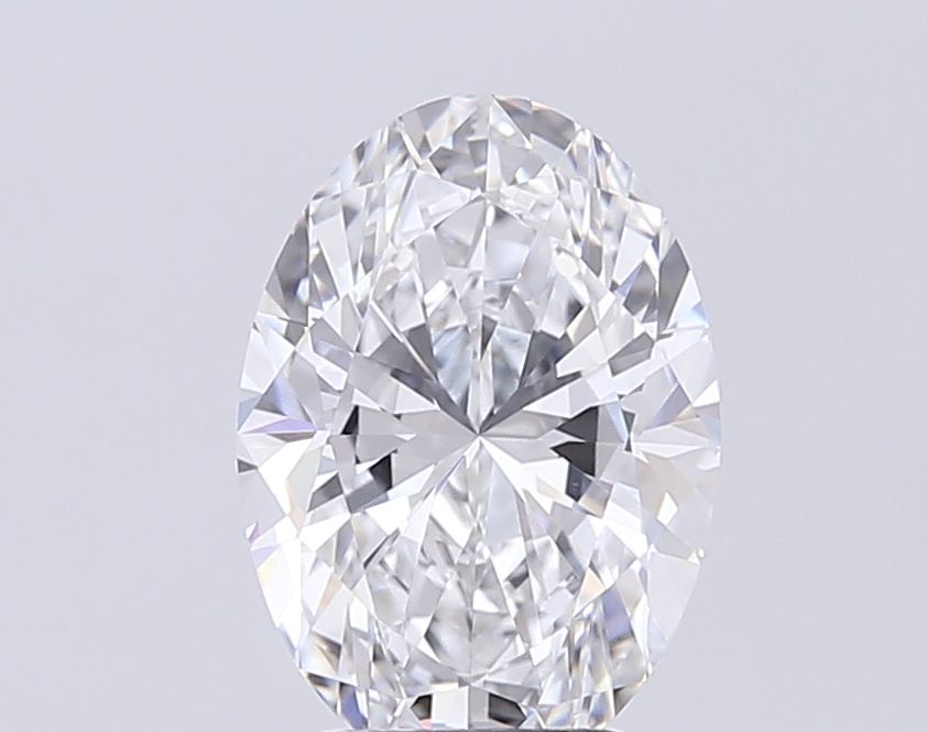 3.04 ct. oval Lab Grown Diamond front image