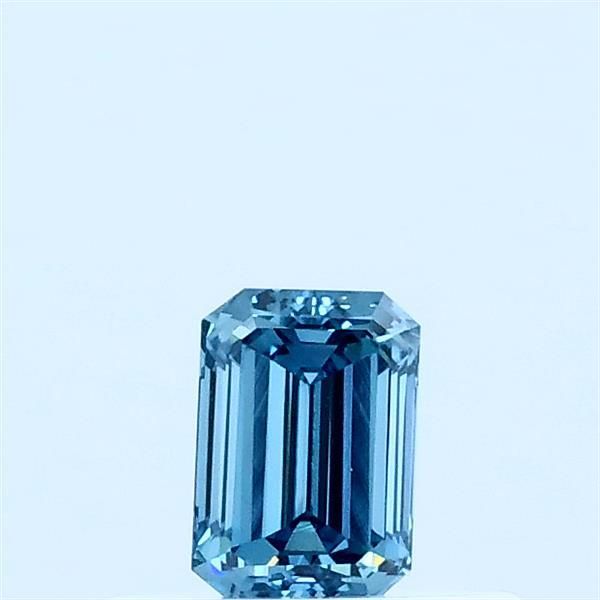 0.29 CT Fancy Vivid Blue EMERALD
