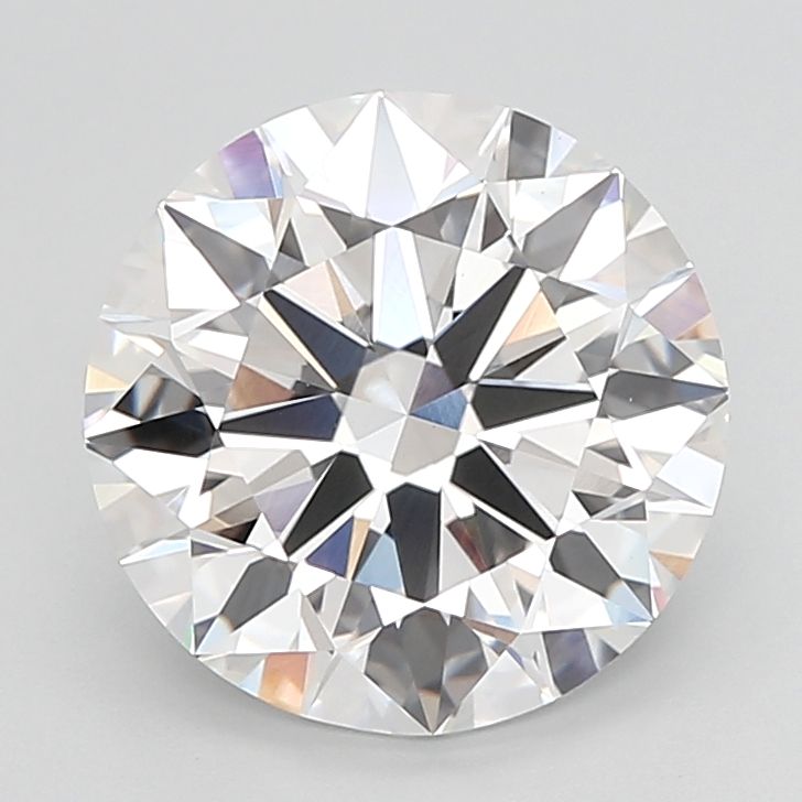 6.04 ct. round Lab Grown Diamond front image