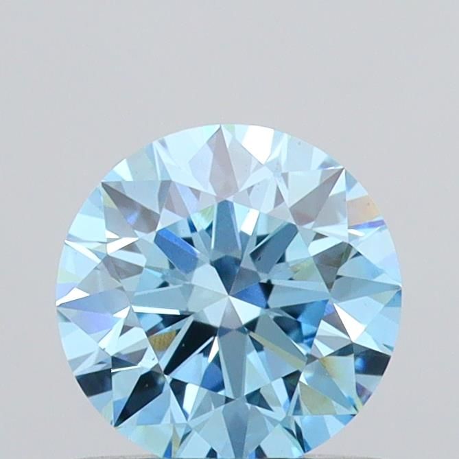 0.72 CT Fancy Vivid Blue ROUND