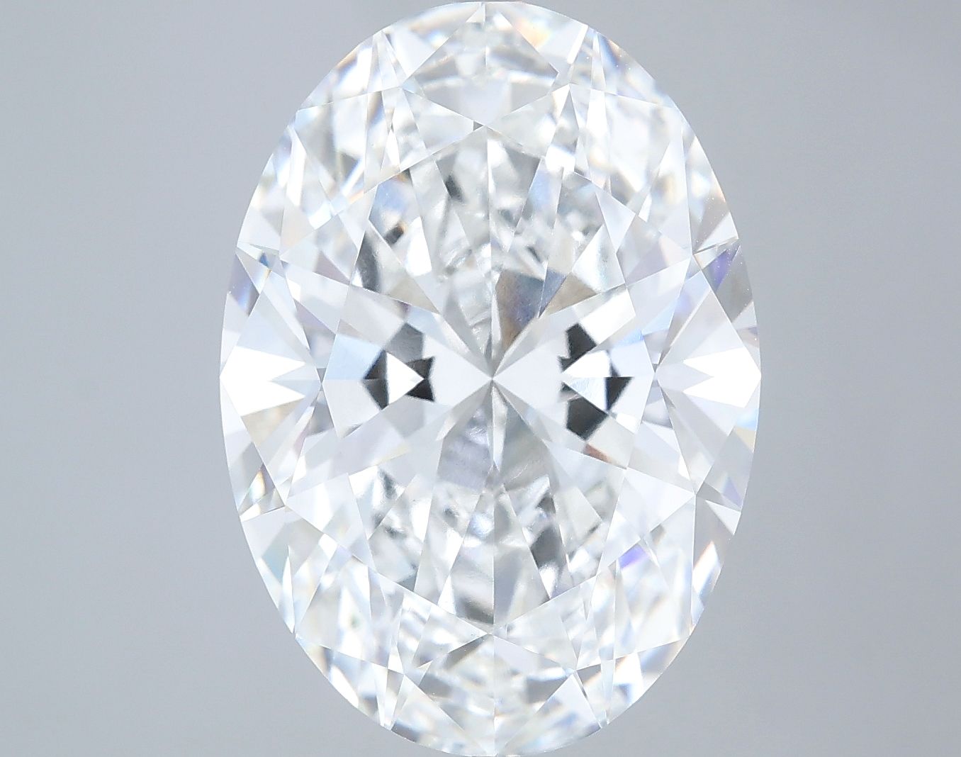 8.04 ct. oval Lab Grown Diamond front image