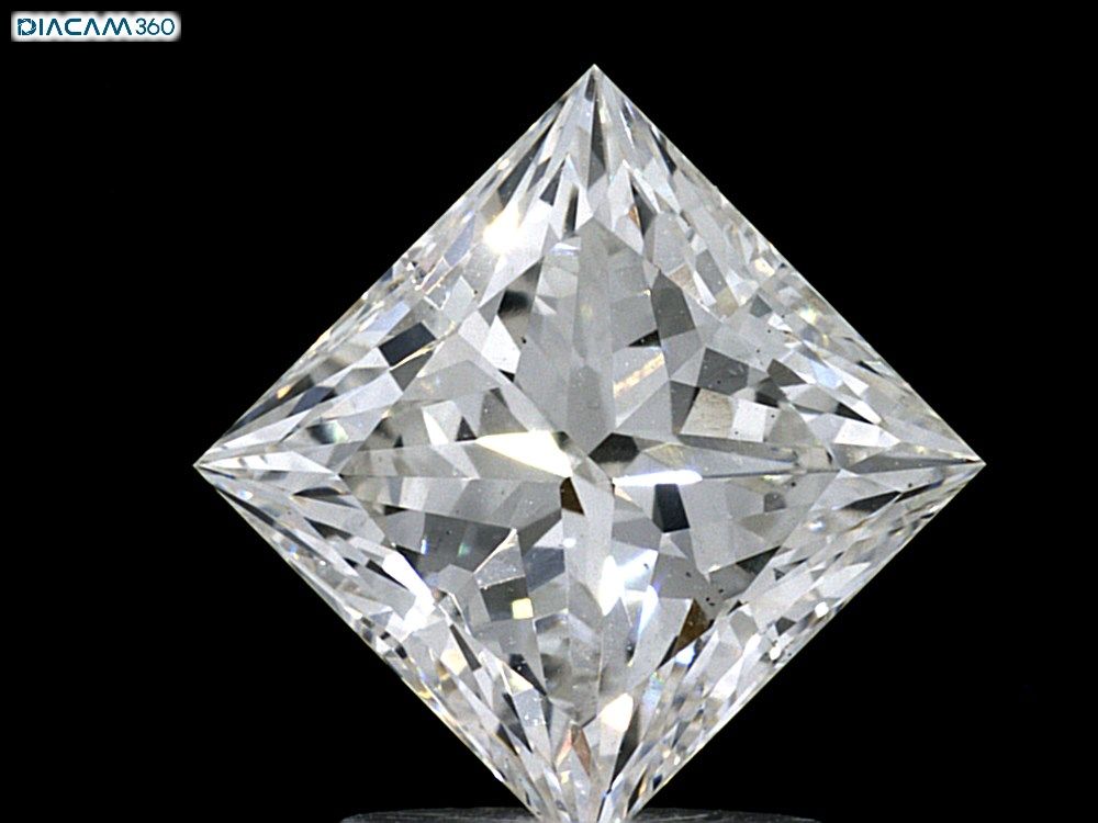 2.05 ct. princess Lab Grown Diamond front image