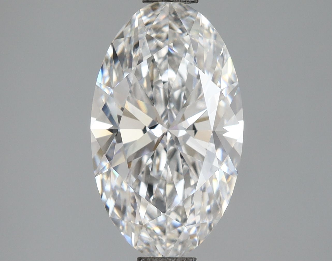 2.08 ct. oval Lab Grown Diamond front image