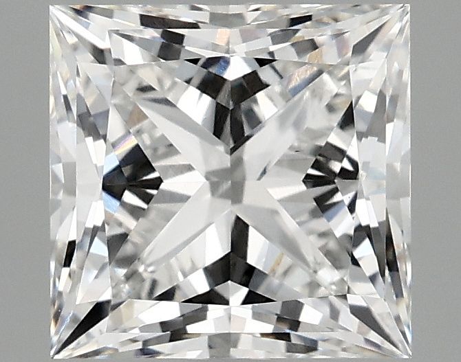 2.92 ct. princess Lab Grown Diamond front image