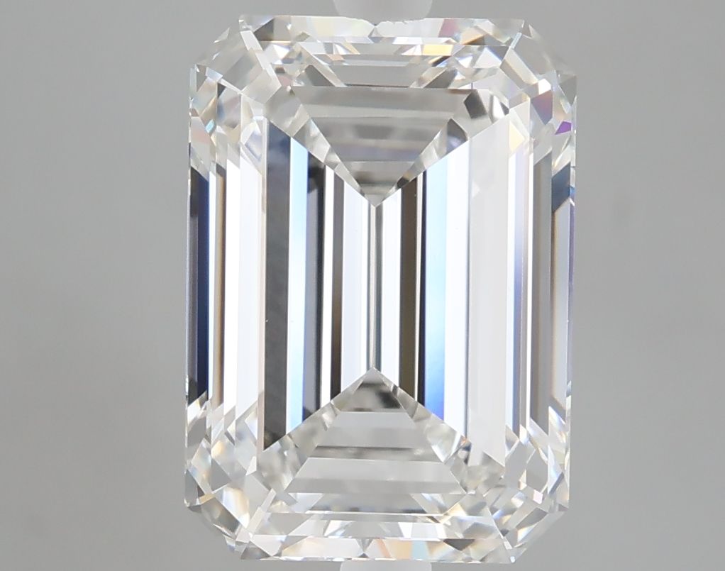 5.04 ct. emerald Lab Grown Diamond front image