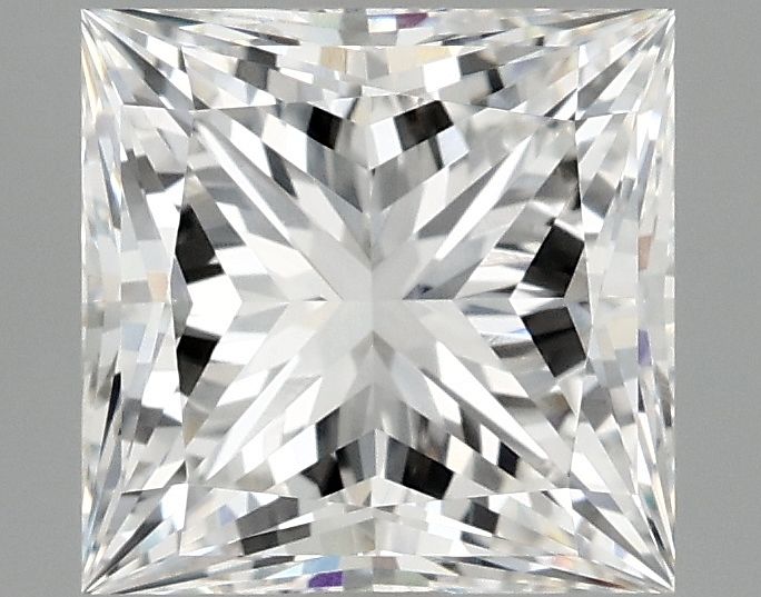 3.09 ct. princess Lab Grown Diamond front image