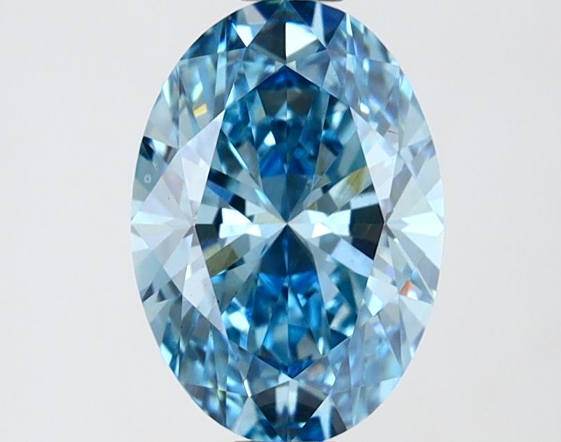 1.30 ct. oval Lab Grown Diamond front image