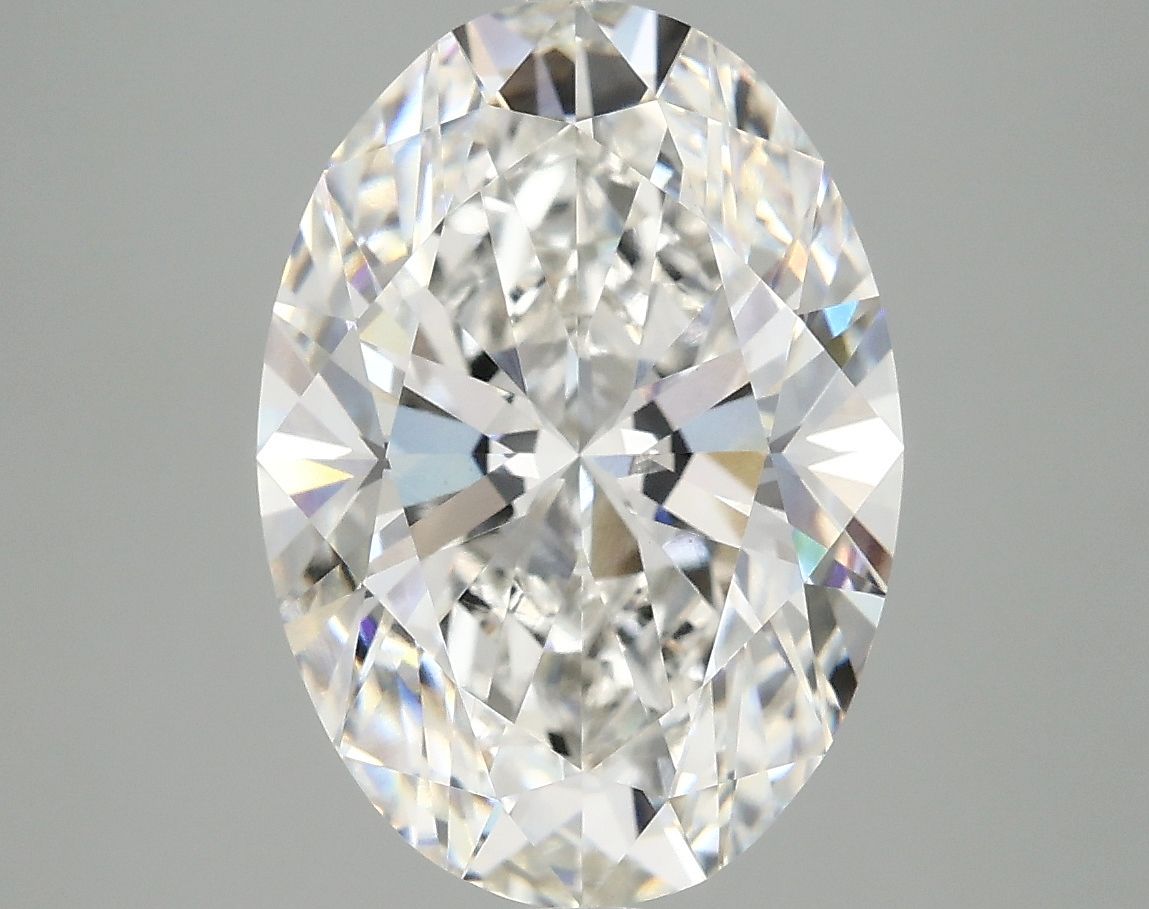 5.06 ct. oval Lab Grown Diamond front image