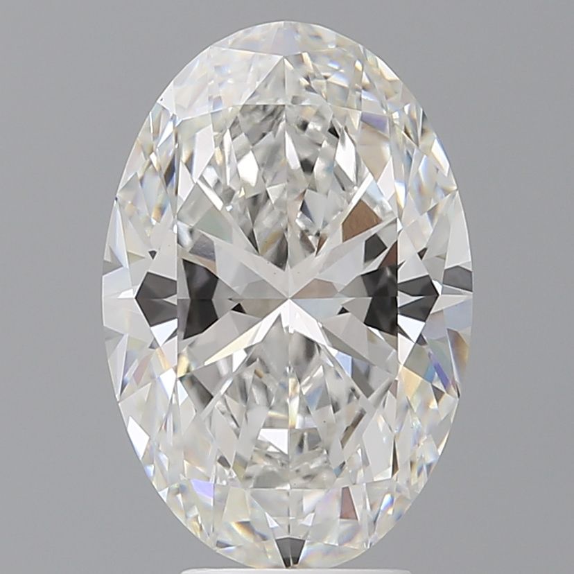 5.05 ct. oval Lab Grown Diamond front image
