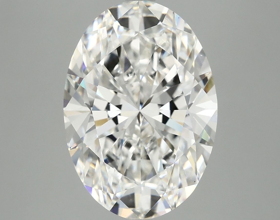 4.90 ct. oval Lab Grown Diamond front image