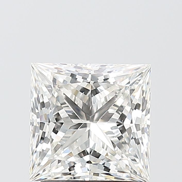 2.10 ct. princess Lab Grown Diamond front image