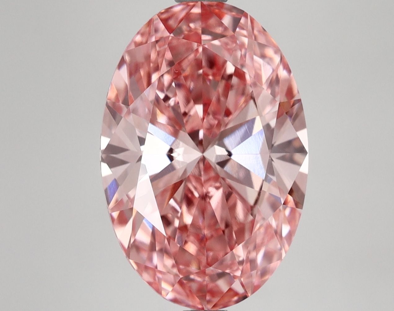 4.51 ct. oval Lab Grown Diamond front image