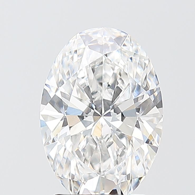 2.08 ct. oval Lab Grown Diamond front image