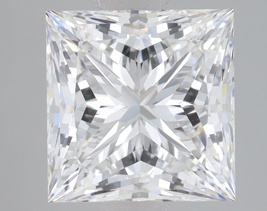 2.70 ct. princess Lab Grown Diamond front image