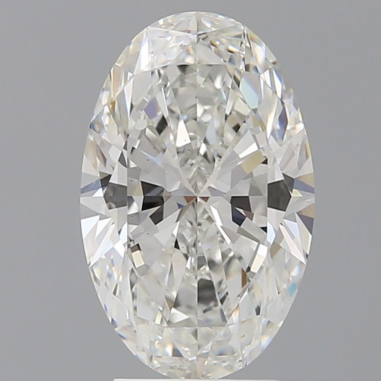3.55 ct. oval Lab Grown Diamond front image