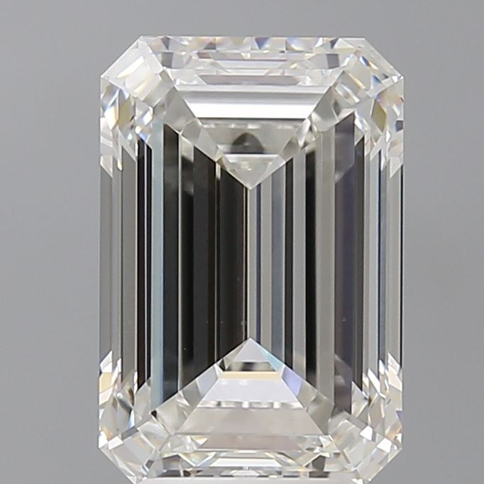 4.09 ct. emerald Lab Grown Diamond front image