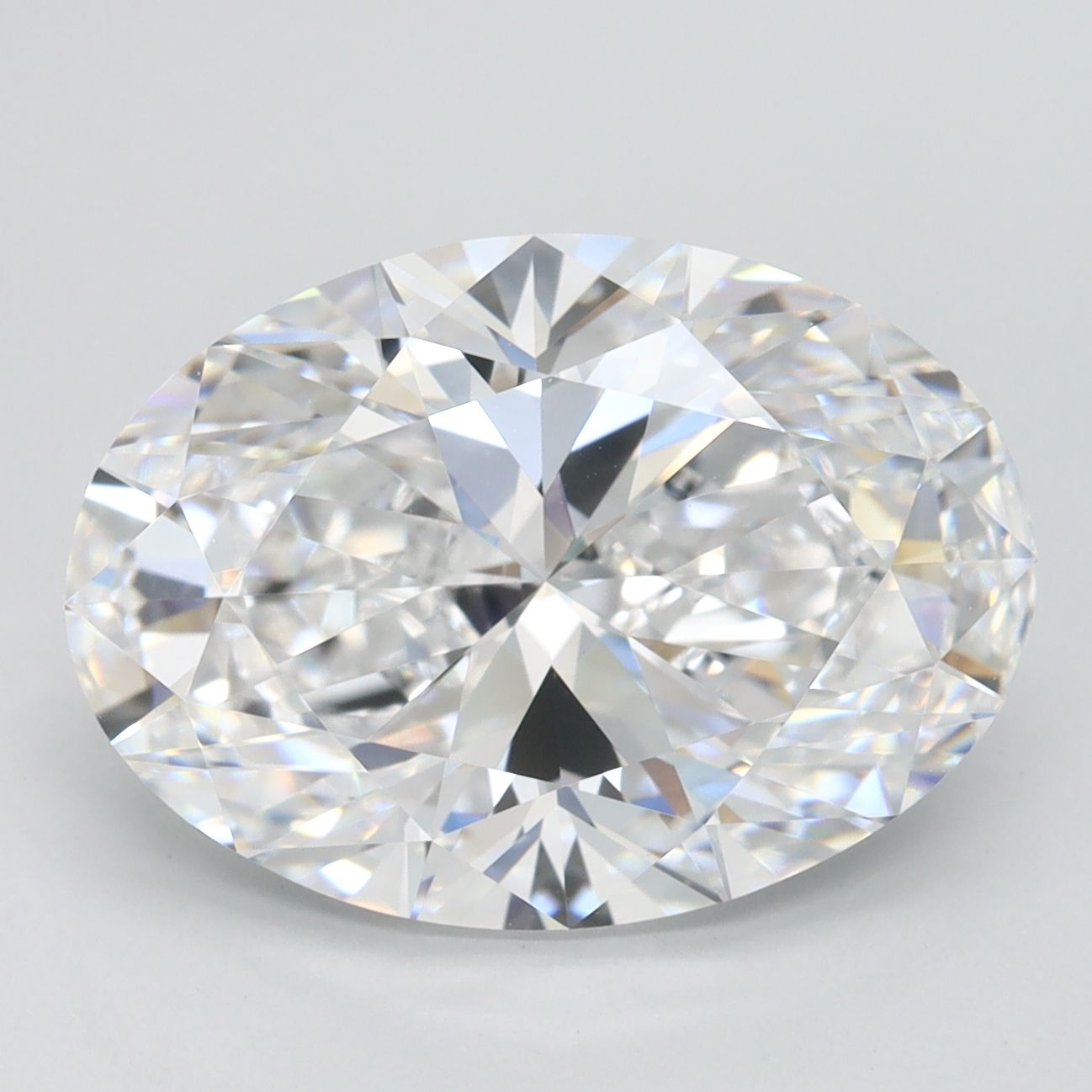 5.02 ct. oval Lab Grown Diamond front image