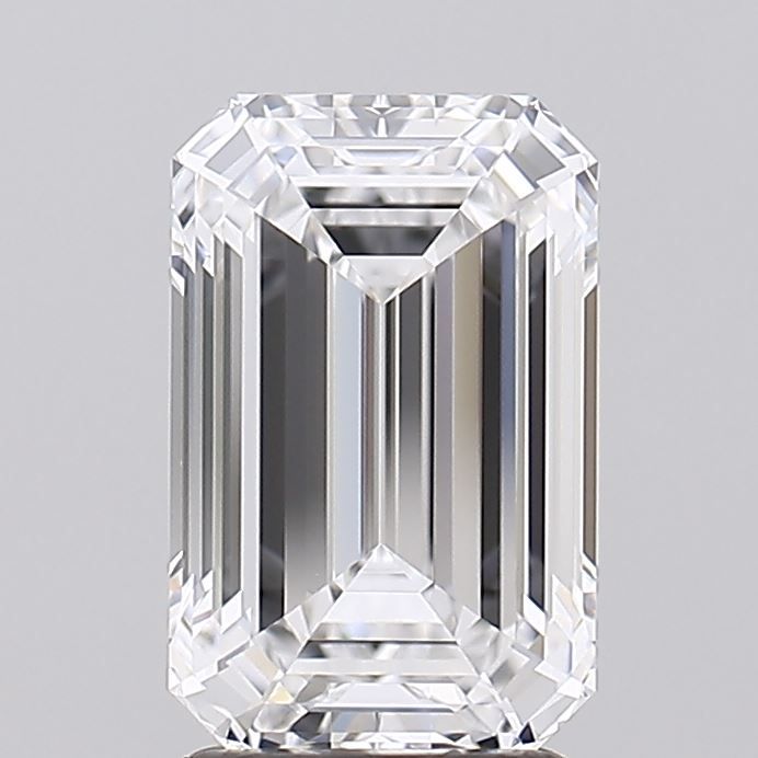2.72 ct. emerald Lab Grown Diamond front image