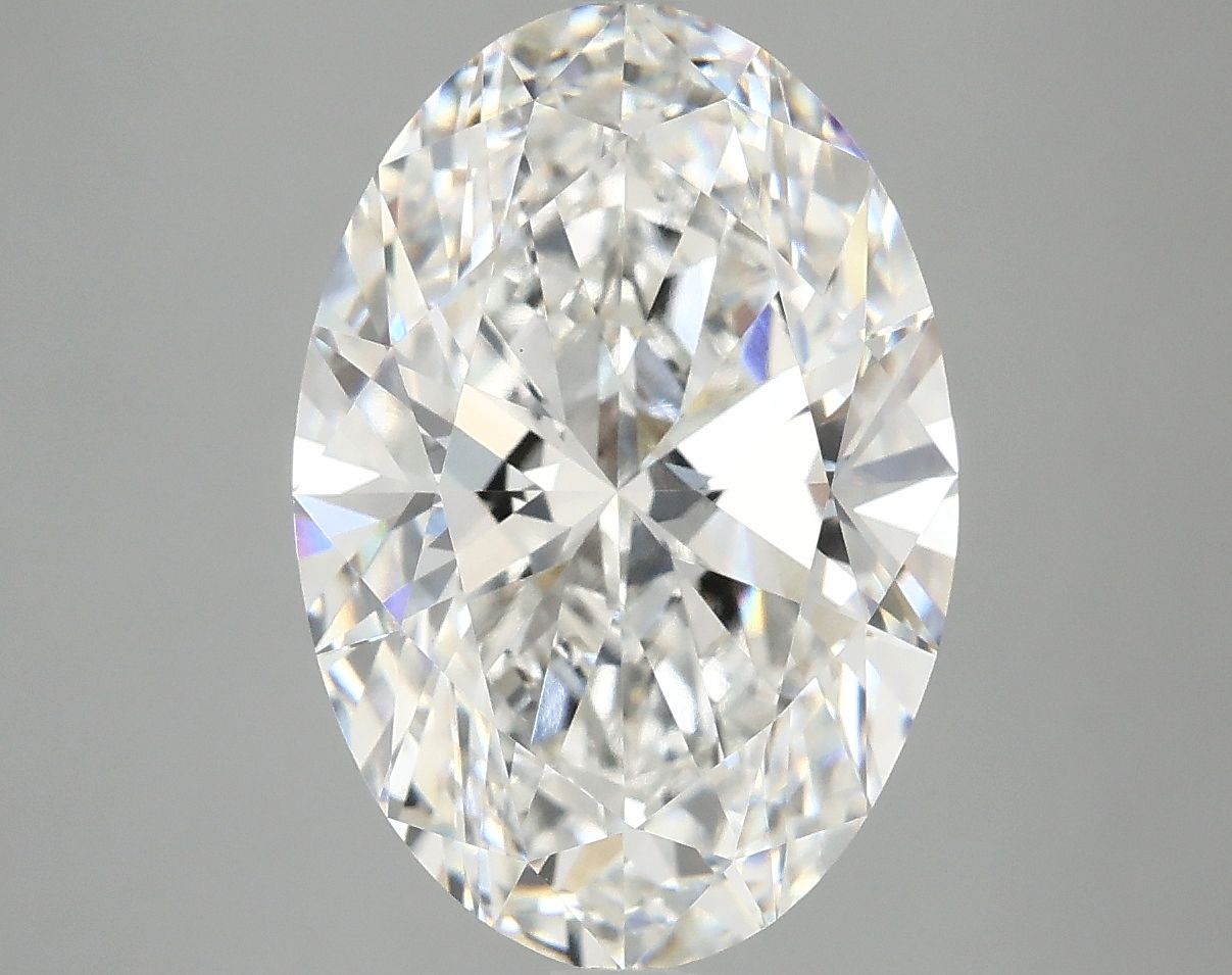 5.09 ct. oval Lab Grown Diamond front image