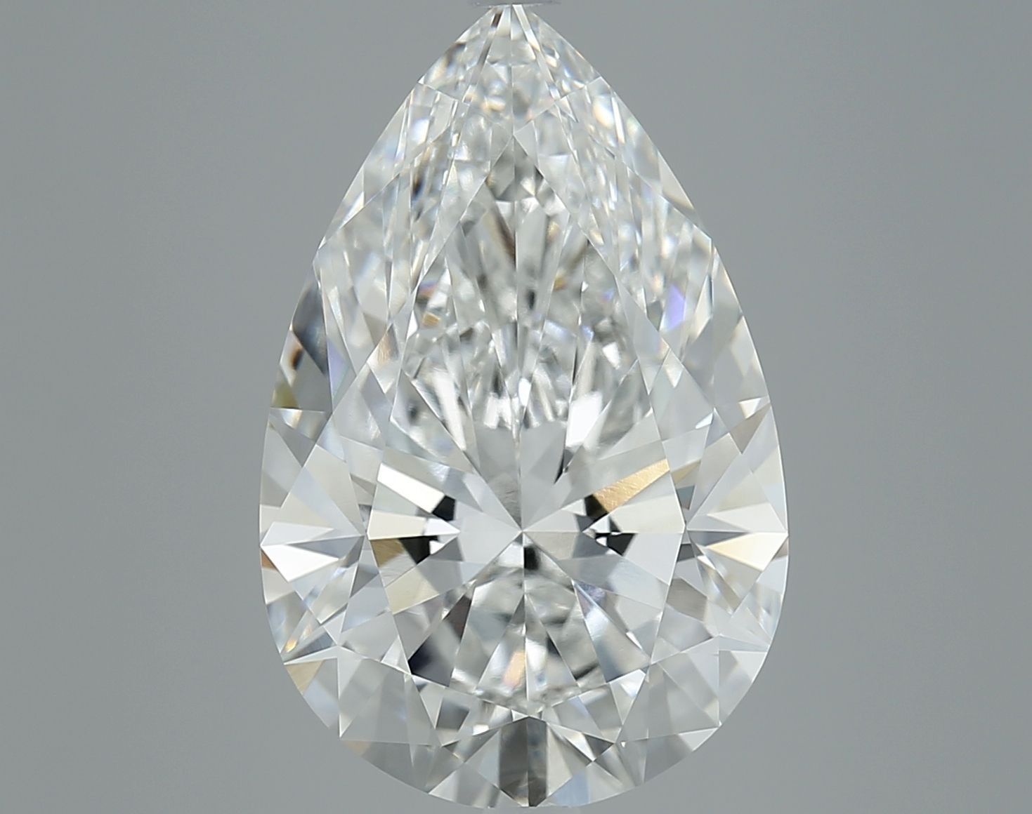 8.08 ct. pear Lab Grown Diamond front image