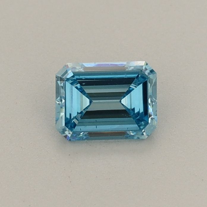0.34 CT Fancy Vivid Blue EMERALD