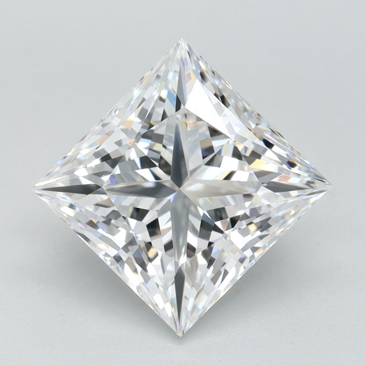 3.25 ct. princess Lab Grown Diamond front image