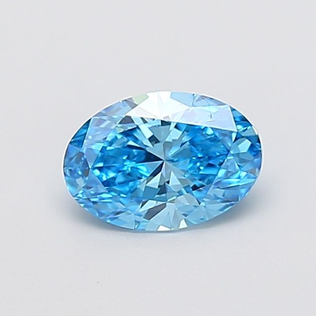 1.1 CT Fancy Vivid Blue OVAL