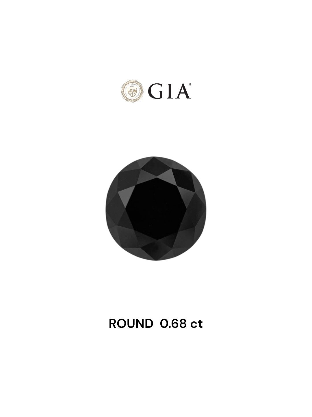 0.68 ct Round diamond