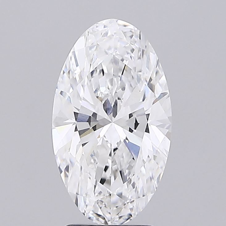 3.50 ct. oval Lab Grown Diamond front image