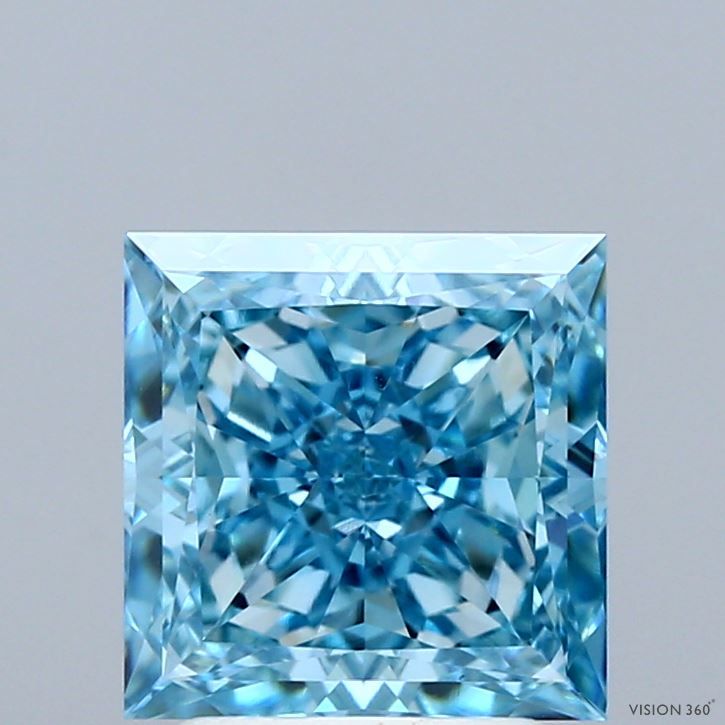 2.59 ct. princess Lab Grown Diamond front image
