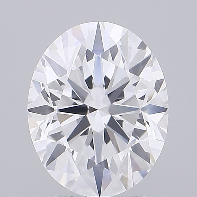 4.03 ct. oval Lab Grown Diamond front image
